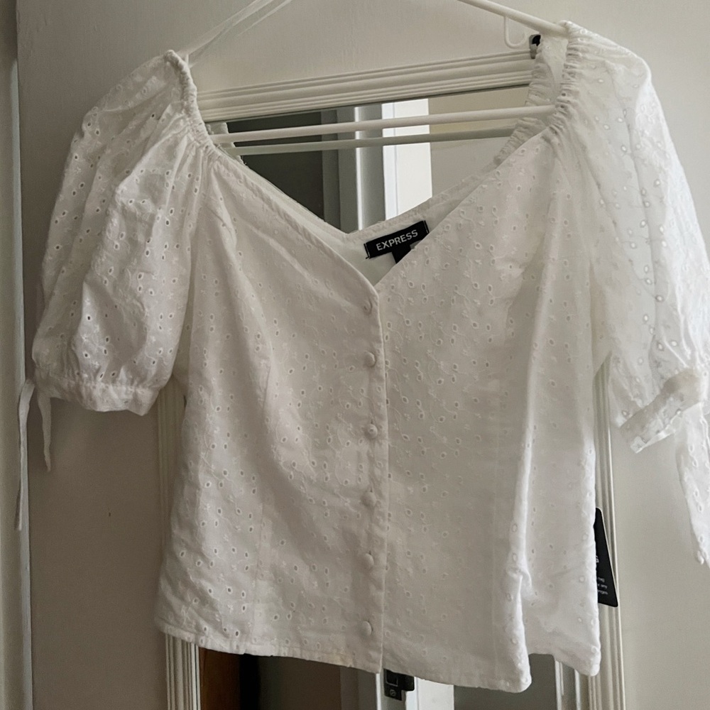 Eyelet Top